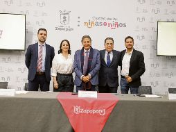 Juan José Frangie, presidente municipal de Zapopan, durante la presentación de la tercera edición de La Voz Zapopan 2025. CORTESÍA
