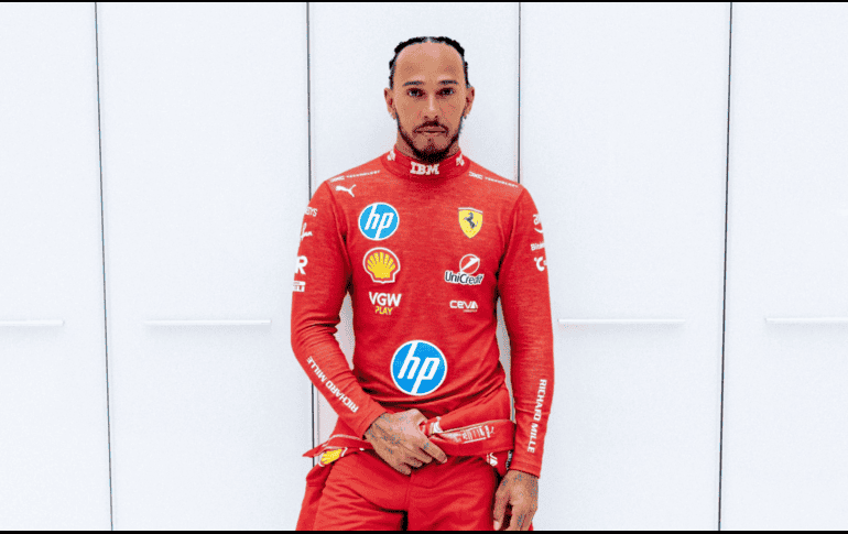 Lewis Hamilton dio comienzo a su nueva etapa este 22 de enero de 2025 con los primeros kilómetros en el monoplaza F1-75, de la temporada 2022. EFE / ESPECIAL / Scuderia Ferrari