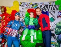 Mario Michel, Santino Villaseñor y Santiago Villaseñor. GENTE BIEN JALISCO / A. Rodríguez