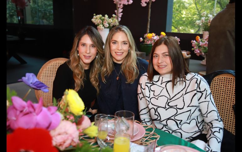 Liliana Barragán, Mariana García de Quevedo y Cynthia Plaschinski. GENTE BIEN JALISCO / A. Martínez