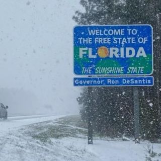 Inusual tormenta invernal azota a Florida y Luisiana