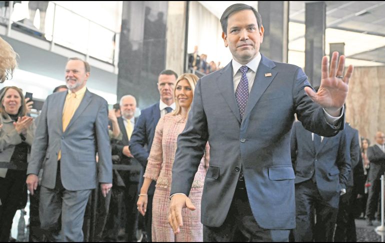 El secretario de Estado de EU felicitó al primer ministro israelí por sus “éxitos” contra Hamás. AFP