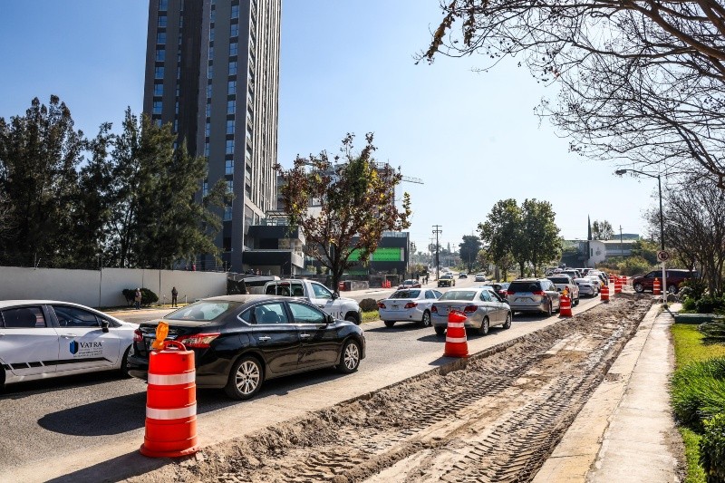 Arranca la construcción del nuevo nodo vial de avenida Patria; buscarán tenerlo listo en un año. EL INFORMADOR / A. Navarro&nbsp;