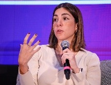 Cindy Blanco explicó algunos aspectos del programa  “Jalisco te recibe con los brazos abiertos” que se presentará el lunes.  EL INFORMADOR / H. Figueroa