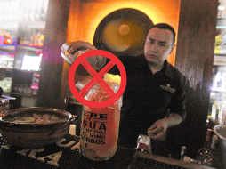 Tiendas y otros establecimientos aplican ley seca total por eventos políticos durante el último fin de semana del mes de enero. INF/J. A. Camacho Macias