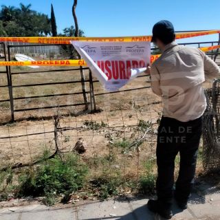 Semarnat y Profepa clausuran predio de la Laguna de Chapala invadido por el Ayuntamiento de Jocotepec