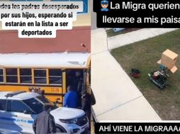 Estas acciones en redes sociales y la difusión de información sobre derechos fundamentales reflejan un esfuerzo colectivo por apoyar a los migrantes en un entorno político desafiante. TIKTOK/@evimorales1