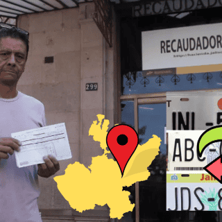 ¿Cuáles son los módulos para el cambio de placas en Jalisco?