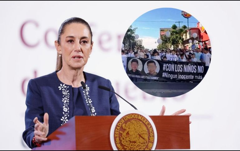 Sheinbaum Pardo indicó que instruyó a la secretaria de Gobernación, Rosa Icela Rodríguez, a atender particularmente este caso. EFE / S. GUTIÉRREZ / ESPECIAL / C. VELÁZQUEZ