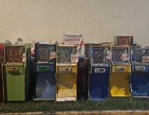 Las máquinas aseguradas fueron puestas a disposición del Ministerio Público de la Fiscalía General de la República. ESPECIAL