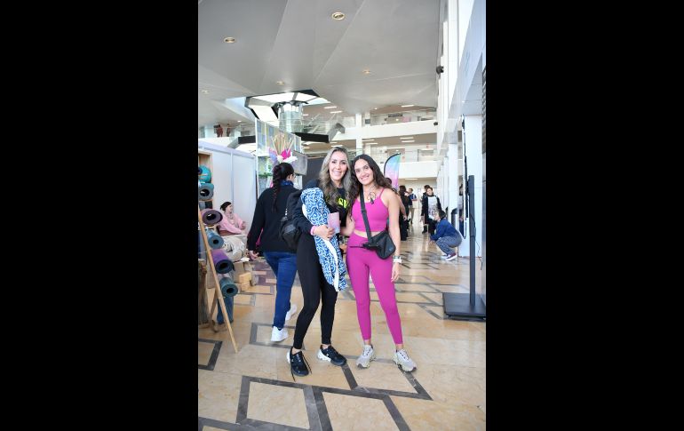 Mayra Cortés y Abril Santana. GENTE BIEN • MARIFER RACHED.