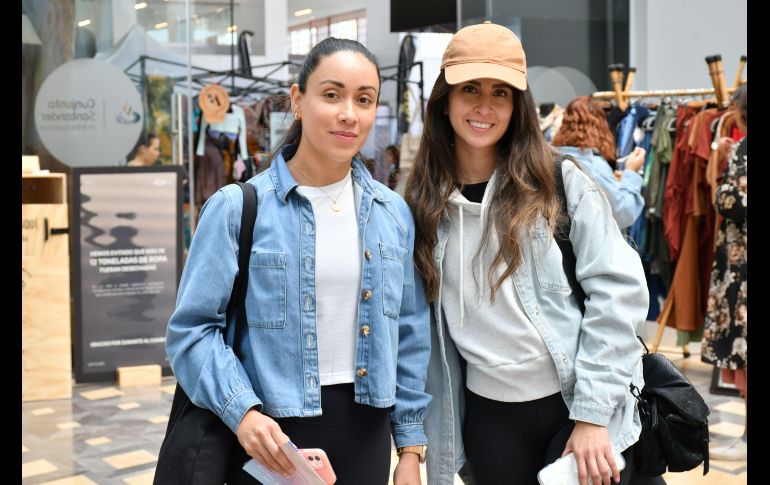 Denisse Pulido y Andrea Sánchez. GENTE BIEN • MARIFER RACHED.