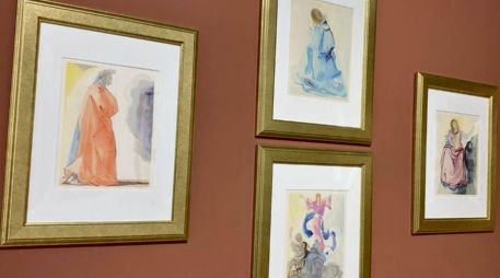 Dibujos de Salvador Dalí inspirados en “La Divina Comedia” de Dante Alighieri. EFE