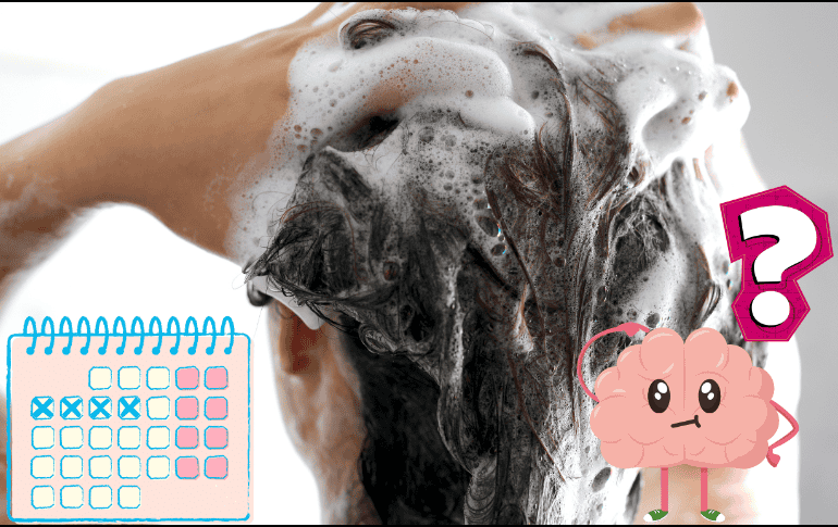 Conoce qué tipo de cabello tienes y define cada cuánto tiempo debes de lavarlo. CANVA/ ESPECIAL