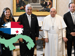 Mulino, además de reunirse con el Papa Francisco, también se entrevistó con el presidente italiano Sergio Mattarella. EFE/ Vaticanmedia/ ESPECIAL