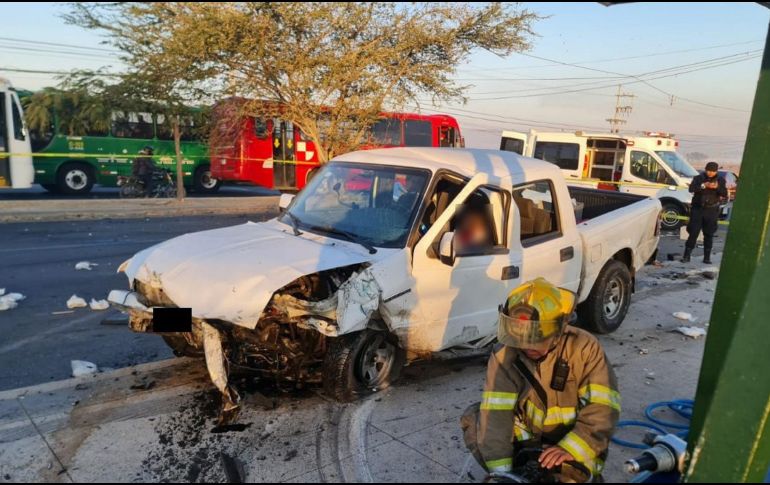 Ambos conductores fueron llevados a la Cruz Verde La Concha en calidad de detenidos hasta deslindar responsabilidades. ESPECIAL