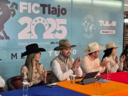 El alcalde de Tlajomulco, Gerardo Quirino Velázquez, anunció que participarán amazonas del caballo de varias partes del mundo. EL INFORMADOR / M. Hernández