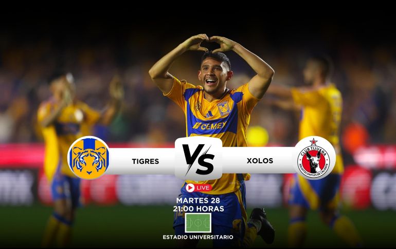 Esta jornada marca la primera fecha doble de la Liga MX, y uno de los duelos más esperados será protagonizado por los Tigres que reciben a Xolos. IMAGO7