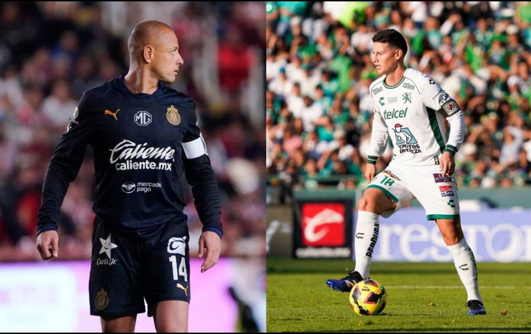 James Rodríguez y Javier 