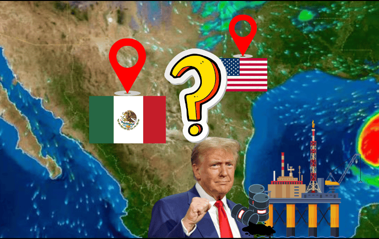 Más del 17 por ciento de la producción de petróleo de EU proviene del Golfo de México, lo cual se traduce en que este recurso es fundamental para la independencia energética del país, y eso Trump lo tendría muy presente. EFE/ ARCHIVO/ ESPECIAL/ CANVA