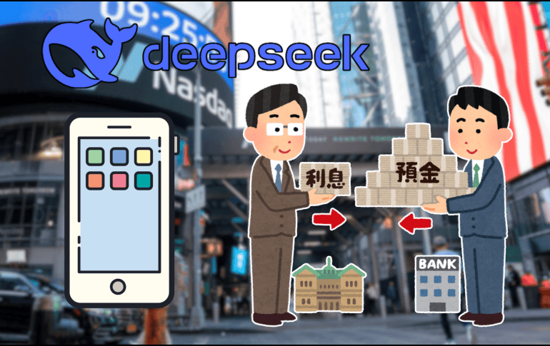 DeepSeek se posicionó como la app gratuita más descargada de la App Store de iPhone. EFE / A. Colmenares