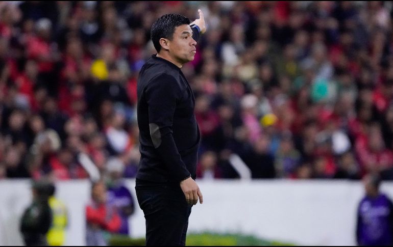 Gonzalo Pineda, actual entrenador del Atlas, aún busca su primera victoria. IMAGO7.