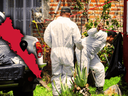 En el lugar, a simple vista, uno de los miembros de la víctima sepultada en forma clandestina se podía ver. SUN / ARCHIVO