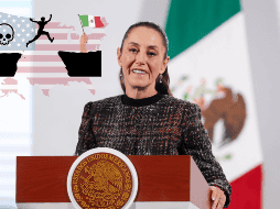 Claudia Sheinbaum aseguró que México tiene una estrategia para afrontar las deportaciones en Estados Unidos. EFE / I. Esquivel