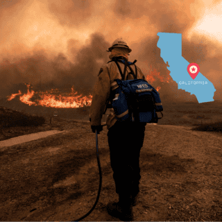 California vive las consecuencias de las lluvias tras devastadores incendios