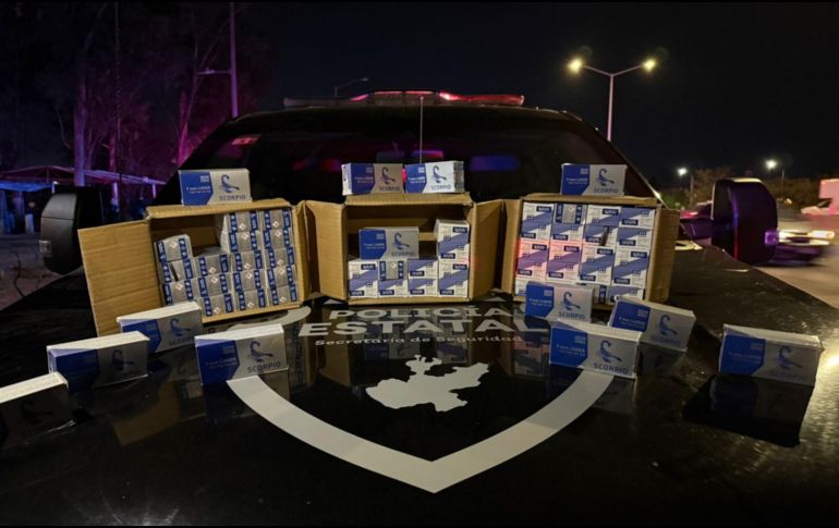 Los detenidos trataron de evadir a las autoridades, pero fueron alcanzados con ayuda de las cámaras de C5. CORTESÍA/Secretaría de Seguridad