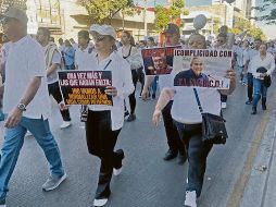 Esta fue la segunda marcha bajo la consigna “Con los niños no” y con gritos de “Fuera Rocha”. EL UNIVERSAL