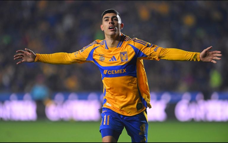 Juan Brunetta anotó dos goles en el partido. IMAGO7/A. Jiménez