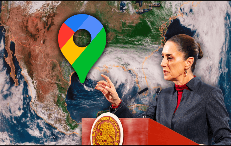La Presidenta Claudia Sheinbaum Pardo realizará algunas peticiones a Google, sobre el Golfo de México y la “América Mexicana”. EFE / M. Guzmán / AFP / ARCHIVO