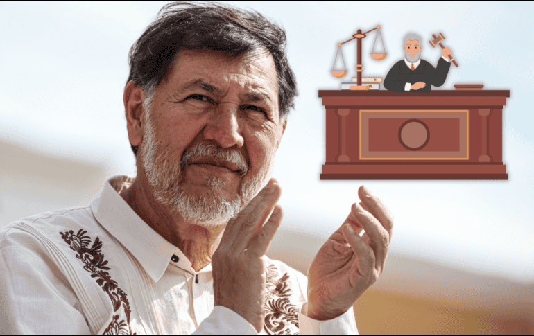 El presidente de la Mesa Directiva del Senado, Gerardo Fernández Noroña, aseguró que en el mundo hay nubarrones fascistas muy fuertes. EL INFORMADOR / ARCHIVO