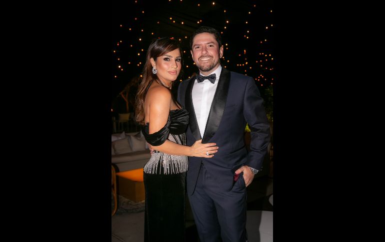 Mónica Ochoa y Fabricio Aceves. GENTE BIEN JALISCO / J. Soltero