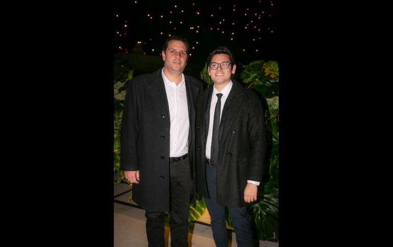 Gonzalo Rodríguez e Itsuo Martín del Campo. GENTE BIEN JALISCO / J. Soltero