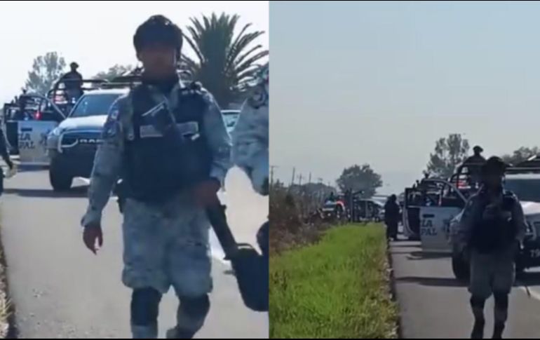 Mientras llevaba a cabo su cobertura, la periodista fue empujada, le ordenaron que se marchara y golpearon con fuerza la puerta de su coche. 