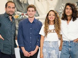 Alexander y Mathieu Latscha, Emilia Hernández y Matthis Loutreuil. EL INFORMADOR/ H. Figueroa