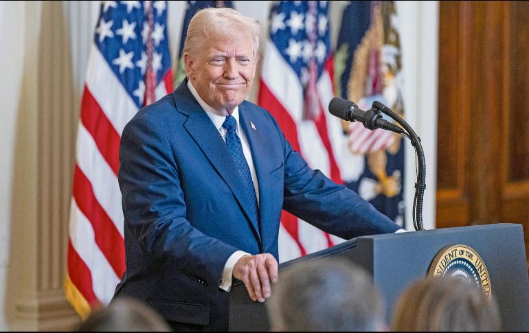 Donald Trump, presidente de Estados Unidos. EFE