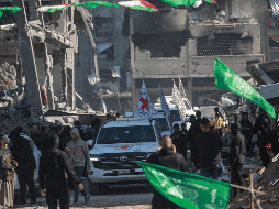 El acuerdo exige que Israel y Hamás negocien una segunda fase en la que Hamás liberaría a los rehenes restantes y el alto el fuego continuaría indefinidamente. EFE / M. Saber