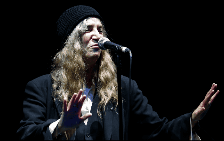 Patti Smith sufrió un problema de salud en medio de una presentación en Brasil. AP / ARCHIVO