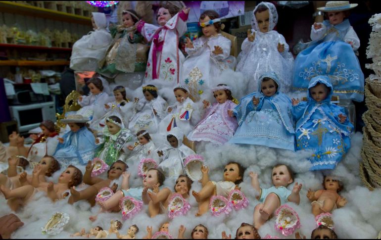 Es tradición vestir al Niño Dios cada 2 de febrero. NTX / ARCHIVO