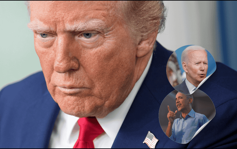 Donald Trump realizó una intervención, donde emitió diversos comentarios sobre el accidente de ayer. AFP / EFE / Y. Gripas