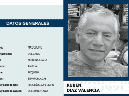 A través de redes sociales, la hija de Rubén confirmó que su padre había sido hallado sin vida. ESPECIAL.
