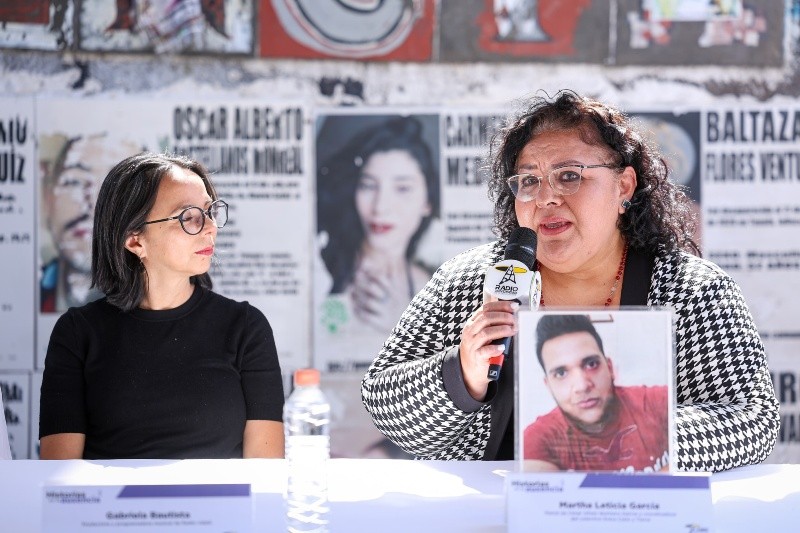 Martha Leticia García, coordinadora del colectivo de búsqueda de desaparecidos Entre Cielo y Tierra. EL INFORMADOR/H. Figueroa.