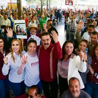 Militantes de Morena cierran filas en Tlajomulco