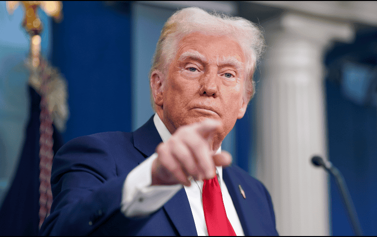 Donald Trump, presidente de Estados Unidos. EFE / W. Oliver