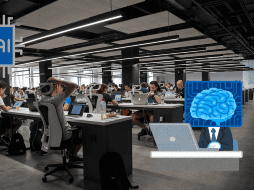 Se prevé que la IA avanzará rápidamente en algunas profesiones que dependen del análisis de datos. UNSPLASH / A. KOTLIARSKYI