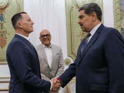 Según Washington, el objetivo de la visita es lograr que Venezuela acepte vuelos de deportación de indocumentados y conseguir la liberación de estadounidenses detenidos en cárceles de ese país. EFE / ESPECIAL, Palacio de Miraflores