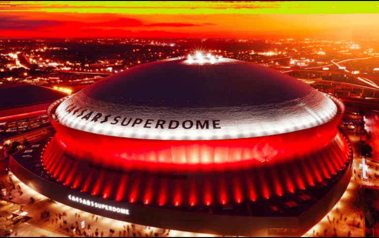 El Caesars Superdome serpa la casa del Super Bowl LIX. X / @CaesarsDome